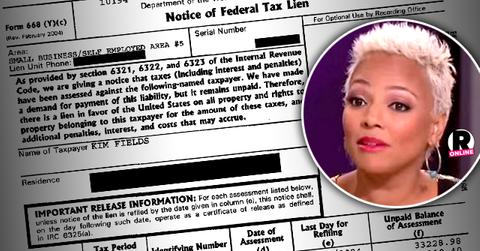 Kim Fields ‘Real Housewives Of Atlanta’ Debt