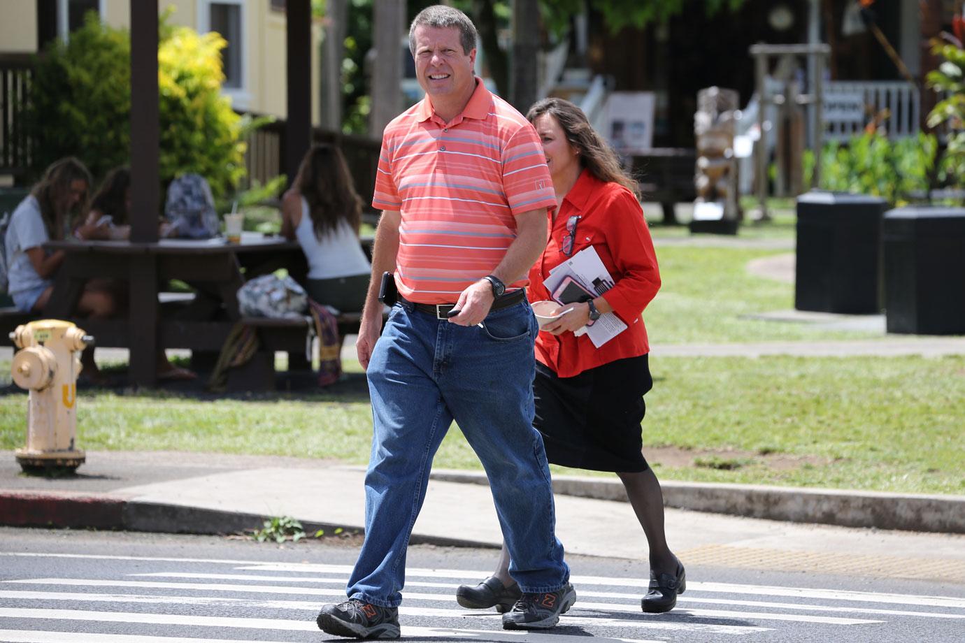 Jim Bob Michelle Duggar Outfit Hawaii Pics