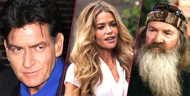 //charlie sheen slams denise richards phil robertson beastiality wide