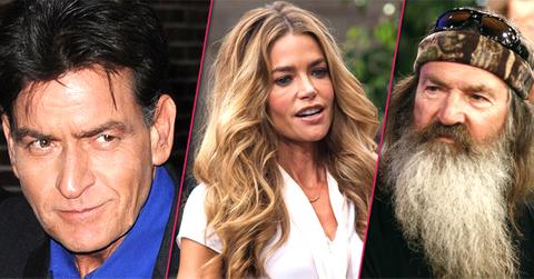 //charlie sheen slams denise richards phil robertson beastiality wide