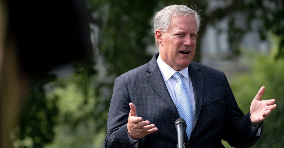 messages reveal mark meadows contact operative overturn  election jpg