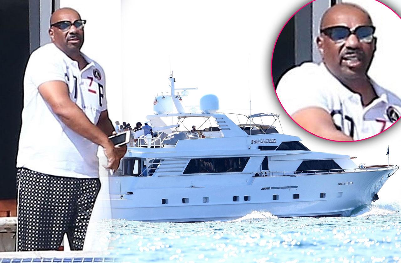 Steve Harvey Goes On Cabo Vacation After Lawsuit Victory