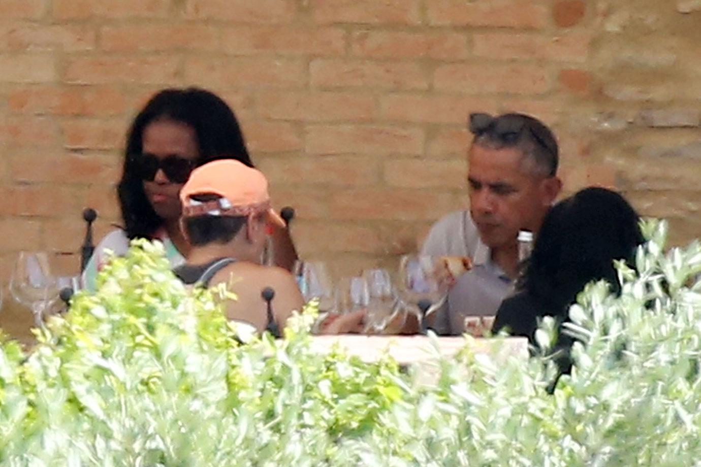 Barack Obama Family Vacation Italy