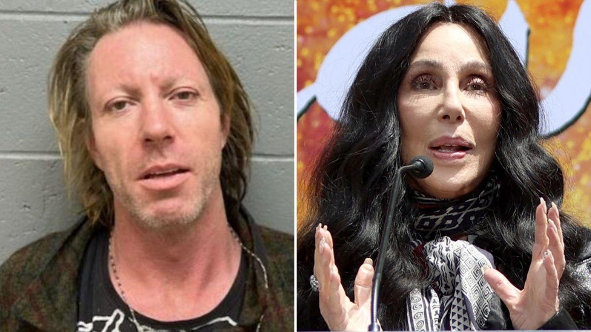 Composite photo of Elijah Blue Allman and Cher