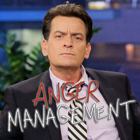 //charlie sheen anger management square