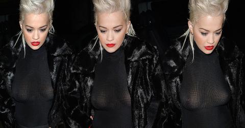 Rita Ora Wardrobe Malfunction
