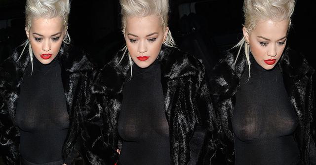 Rita Ora Wardrobe Malfunction