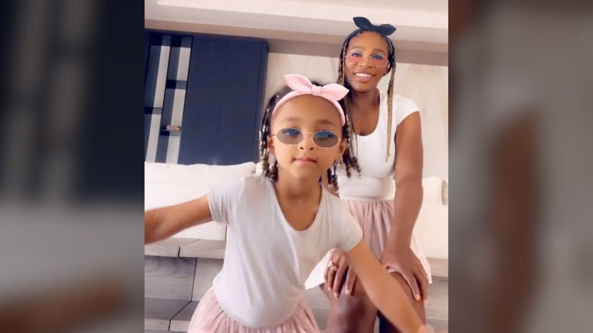 Photo of Serena Williams and Olympia Ohanian