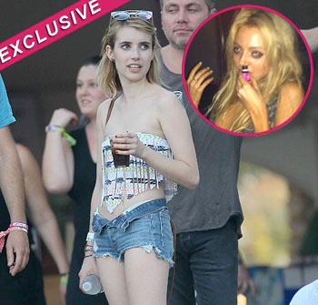 //emma roberts cat marnell