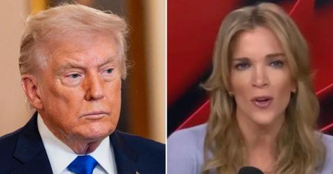 Donald Trump fired back at Megyn Kelly's criticism regarding his attack on Iran.
