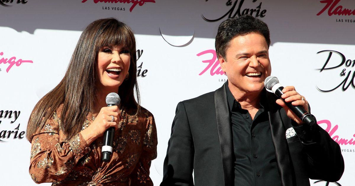 Donny and Marie Osmond