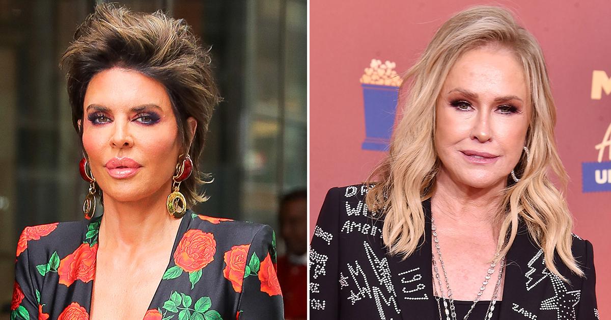 Lisa Rinna Shamelessly Leaks Private Texts From Kathy Hilton