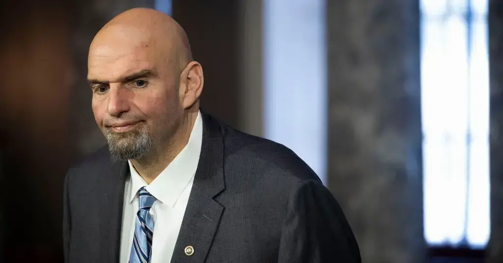 senator john fetterman opening committee hearing statement creates concerns regarding healthjpg