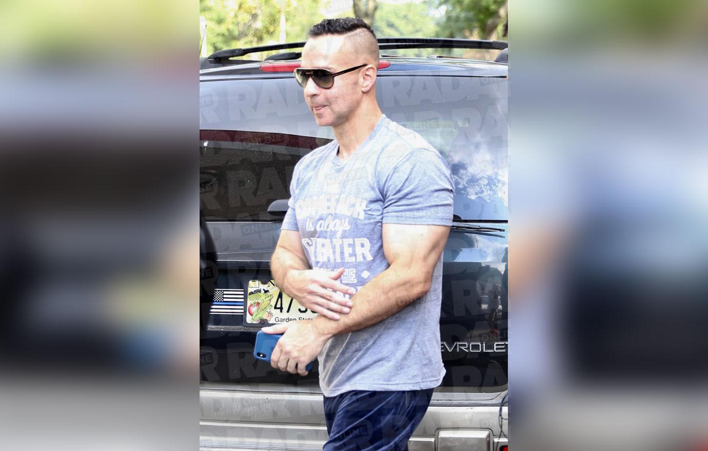 Jersey Shores Mike The Situation Sorrentino First Photos After Prison 2081
