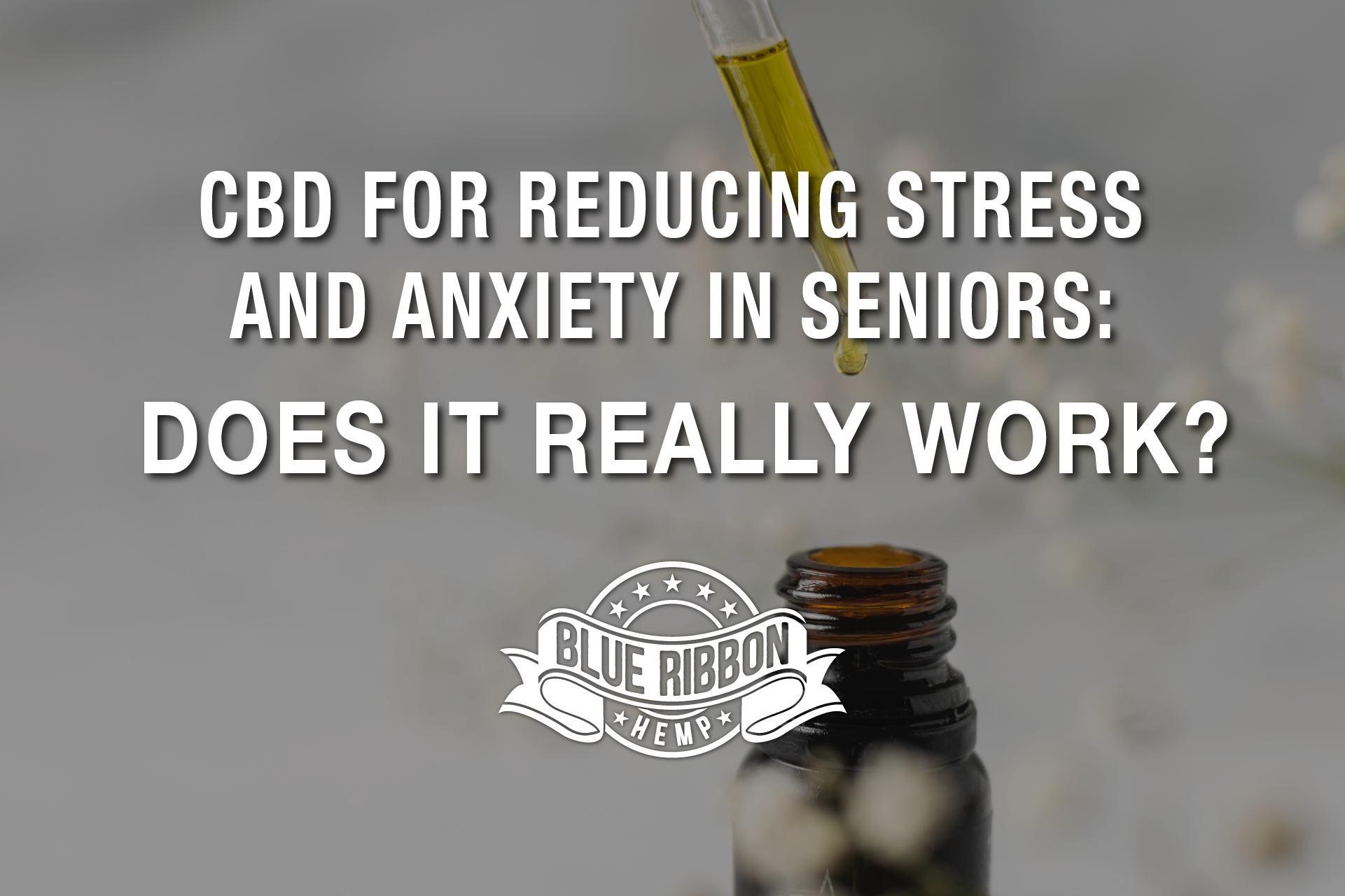 CBD for Reducing Stress and Anxiety in Seniors: Does It Really Work?