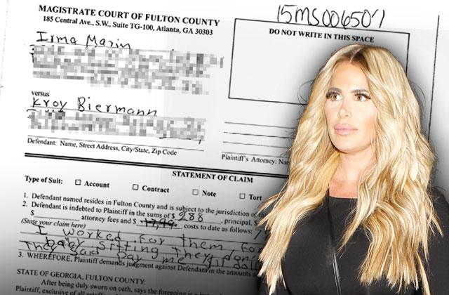 kim zolciak kroy biermann sued babysitter money