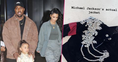 Kim And Kanye Give Daughter Michael Jackson Coat For Christmas
