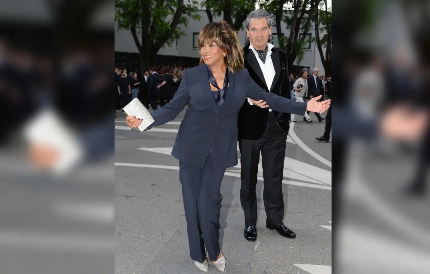 tina turner and Erwin Bach 
