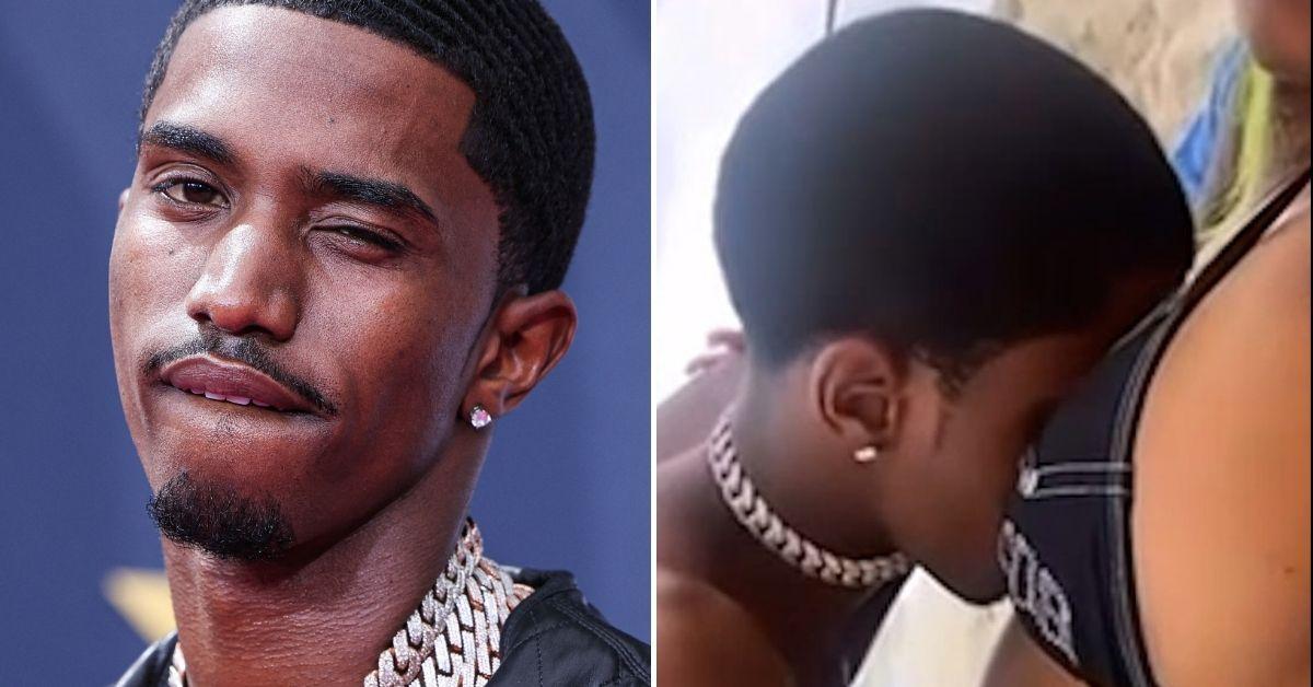 Split photos of Christian 'King' Combs.