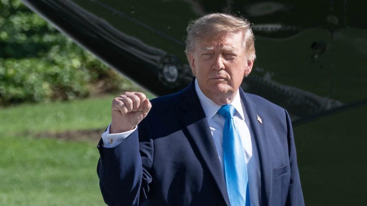 A photo of Donald Trump