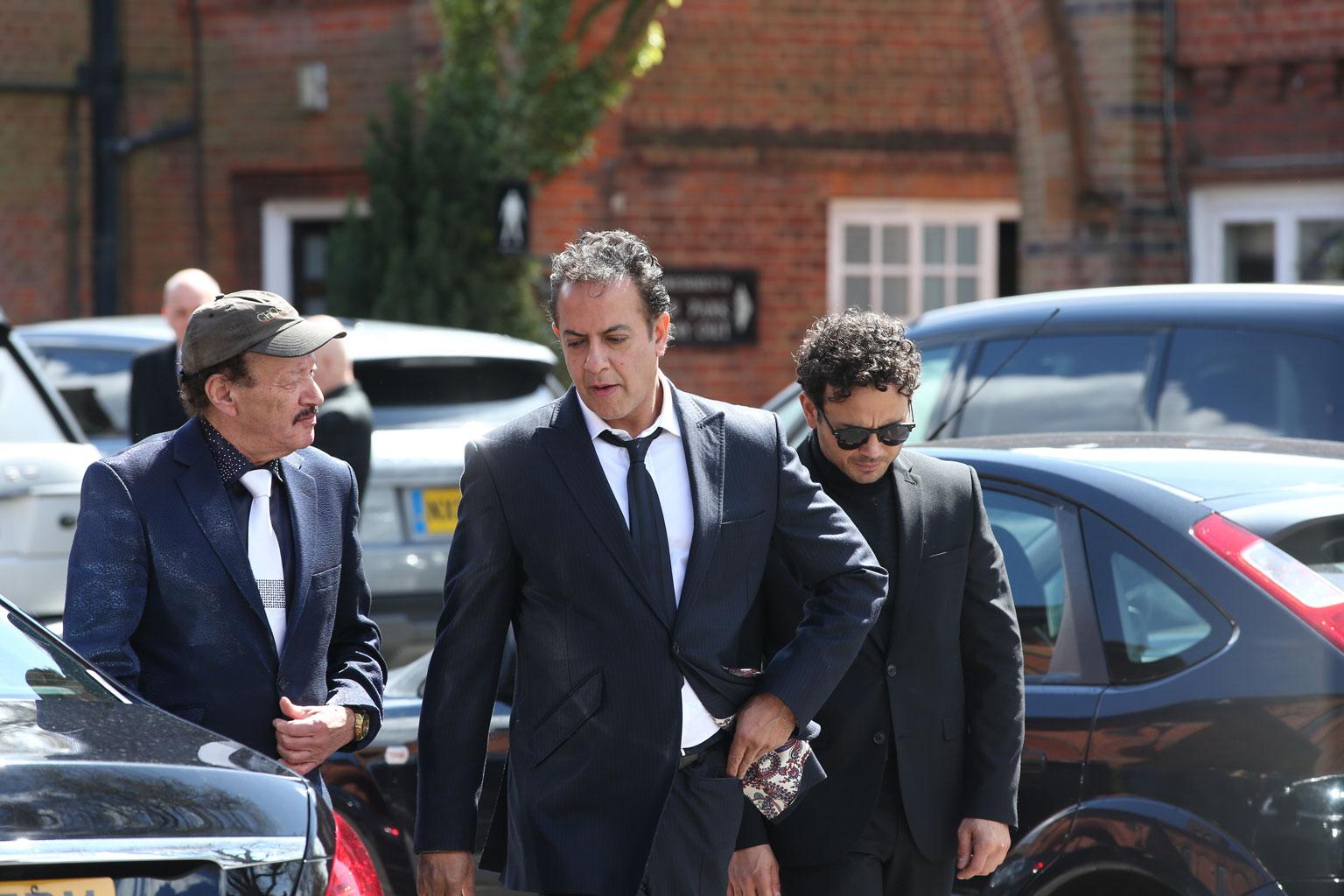 //david gest dead funeral photos