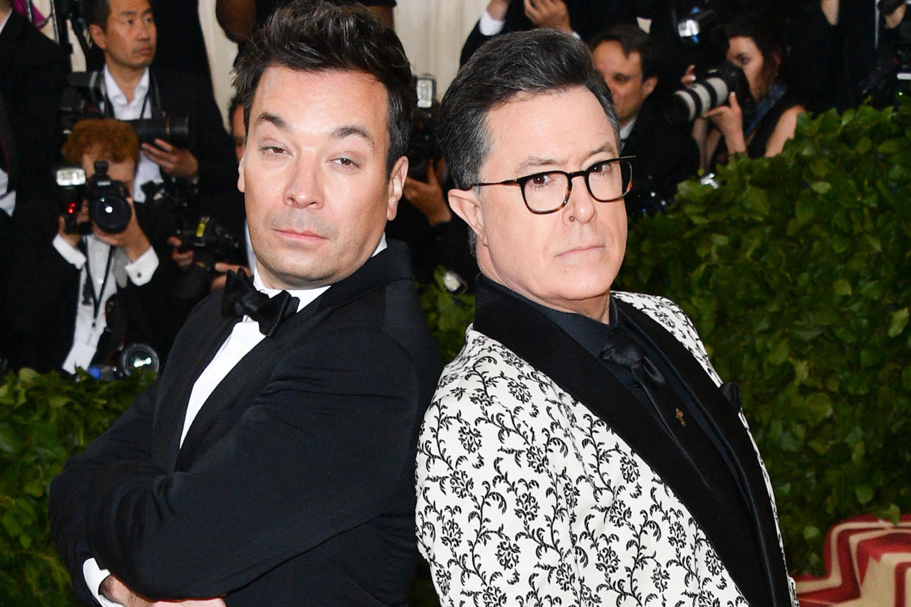 Jimmy Fallon's Tonight Show Gig In Danger Stephen Colbert Ratings