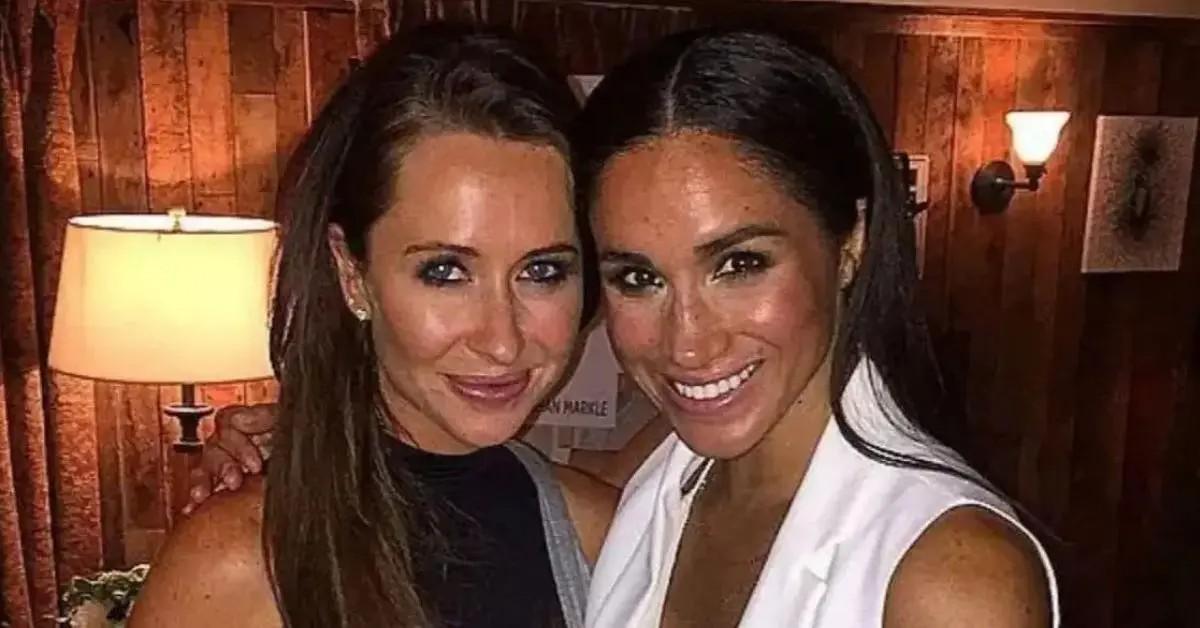 Photo of Jessica Mulroney and Meghan Markle