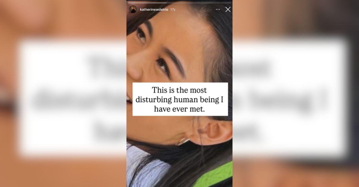 Photo of Katherine Del Rio Instagram Story
