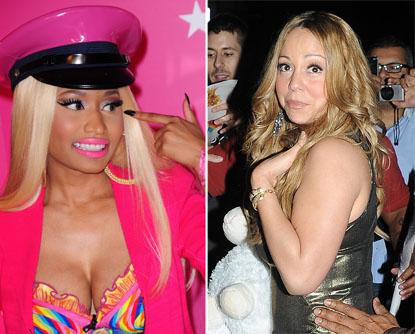 //mariah carey nicki minaj biggest feuds of they year