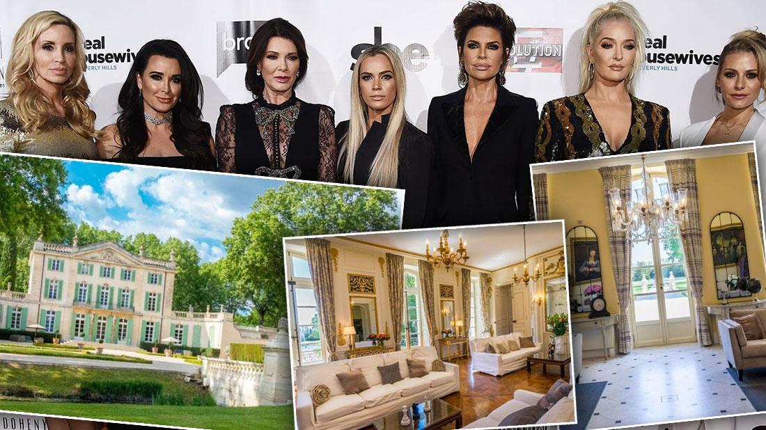 Inside The French Chateau Rhobh Vacations See The Photos