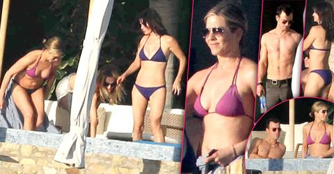 //jennifer aniston justin theroux host hollywood friends cabo mexico wide