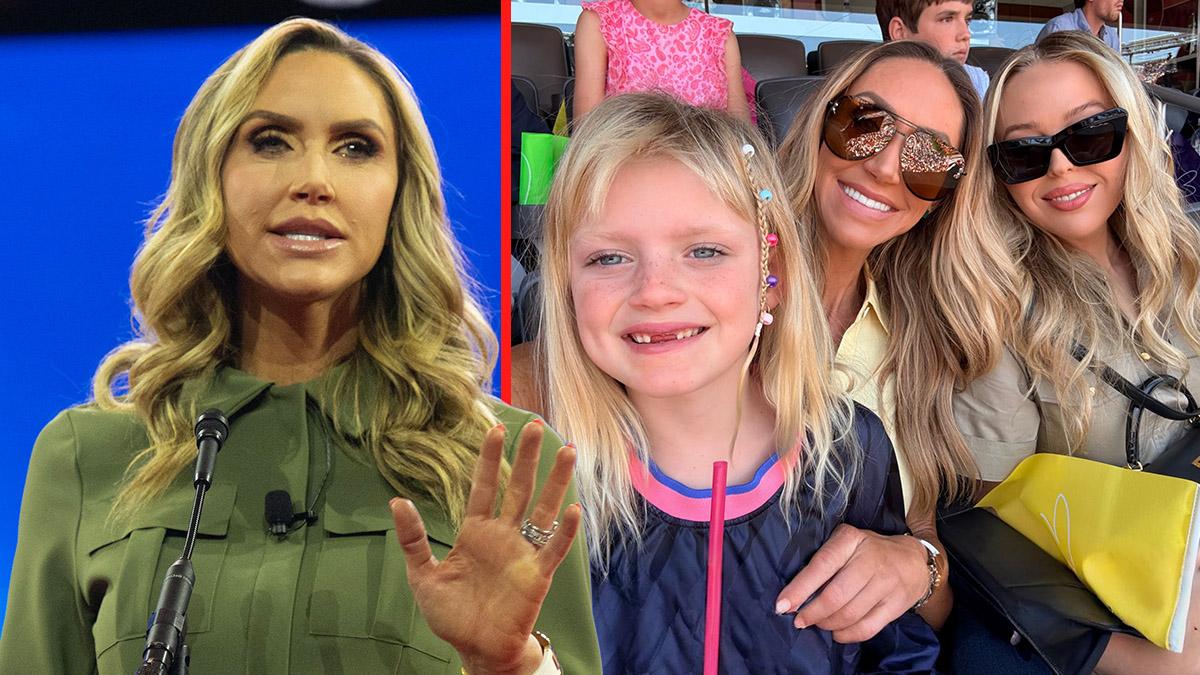 Lara Trump was criticized for using AI enhancements on her family photo.