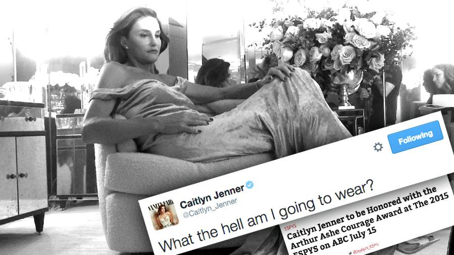 //caitlyn jenner espy awards dress tweets dress for show pp