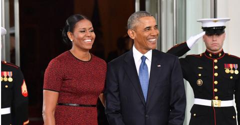 Photo of Michelle and Barack Obama