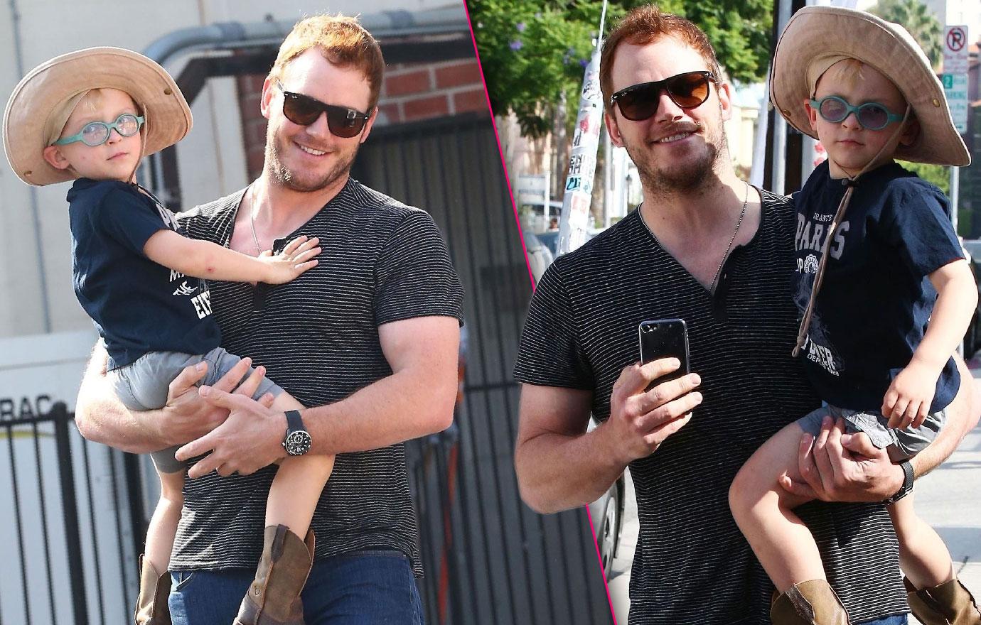 Chris Pratt son jack after divorce