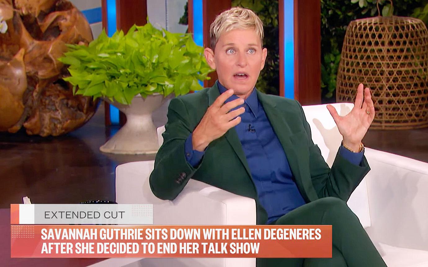 ellen degeneres savannah gurthrie toxic workplace allegations interview talk show today r