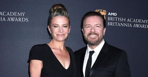 Photo of Ricky Gervais and Jane Fallon