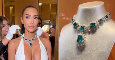 Stylist Law Roach arranged the private Bvlgari visit as a surprise for Kardashian’s 46th birthday.
