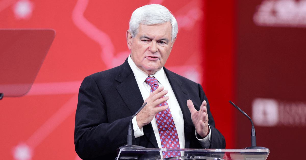 newt gingrich suggests obama runs biden admin