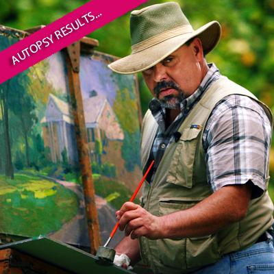 //thomas kinkade autopsy landov post