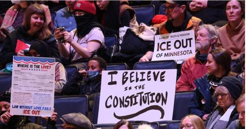 image of ICE protest