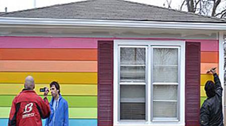 //rainbow house