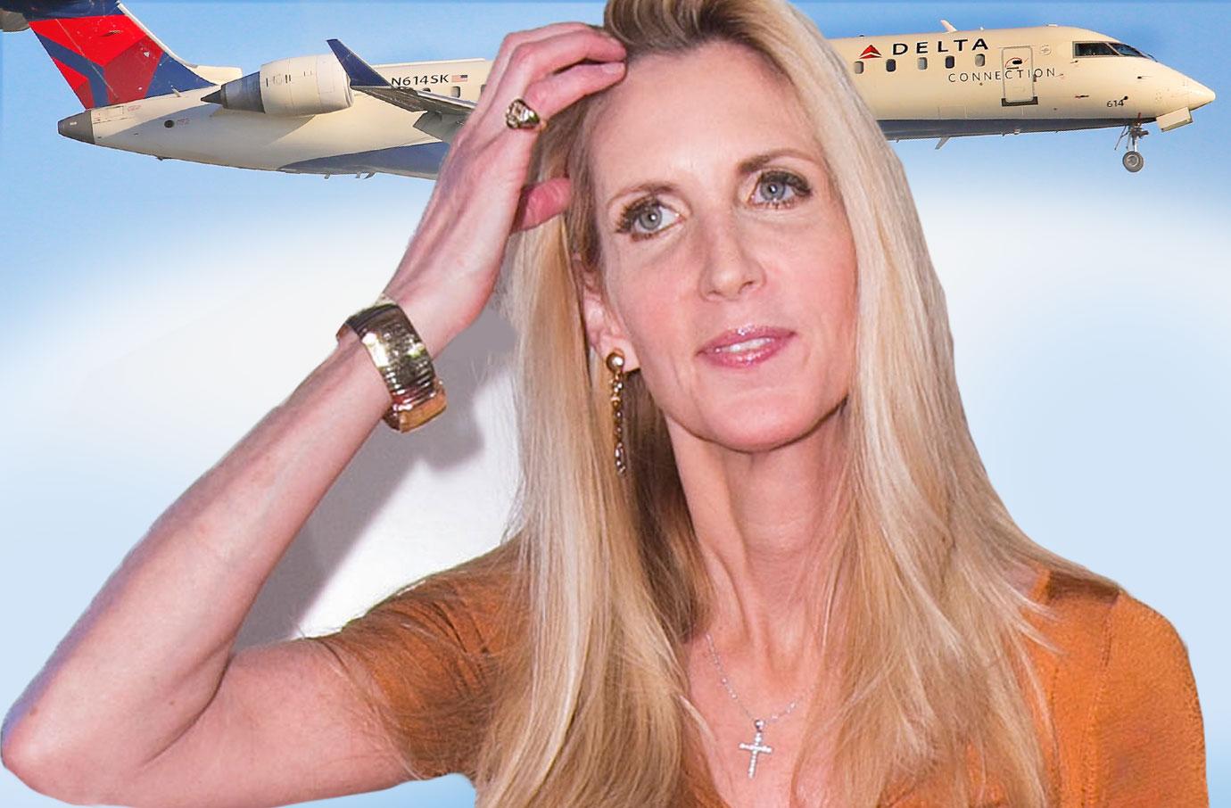 Ann Coulter Blasts Delta For Booting Her From Assigned Airplane Seat