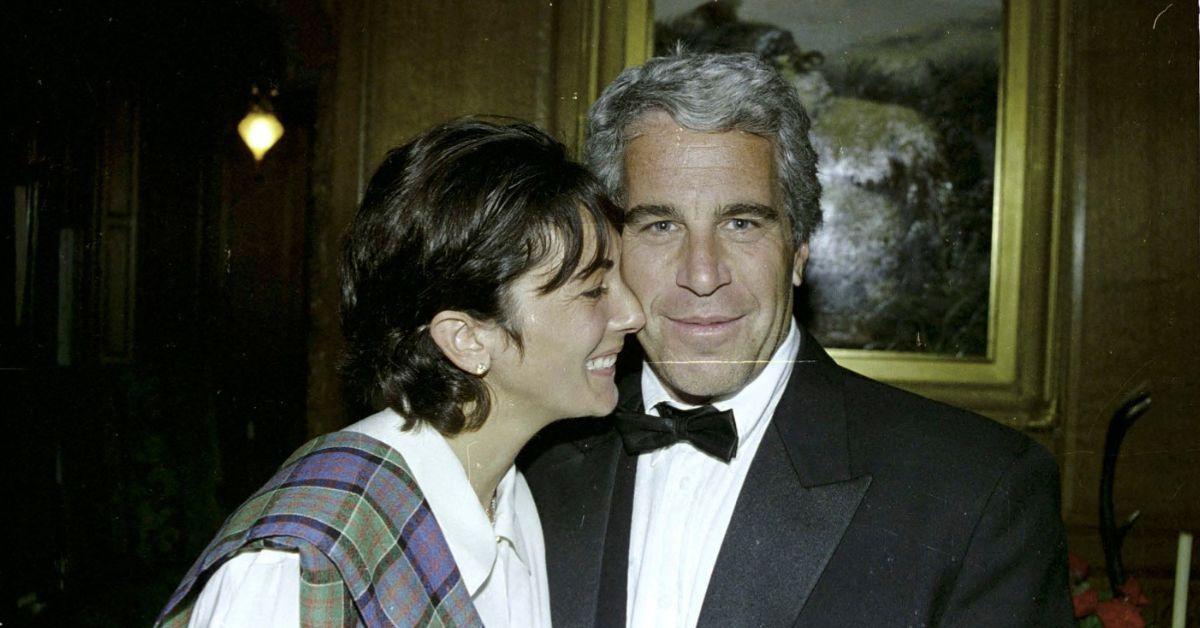 Photo of Jeffrey Epstein and Ghislaine Maxwell