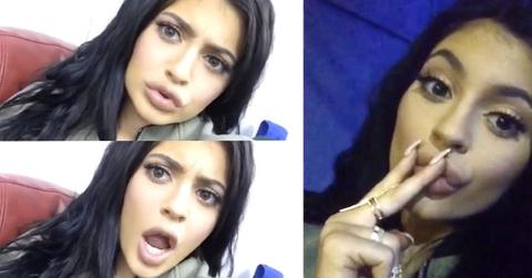 Kylie Jenner Swollen Lips Snapchat