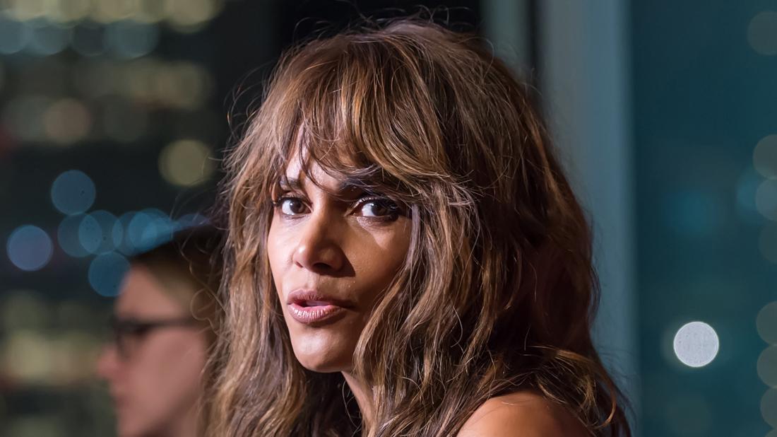 Halle Berry attends the revlon event.