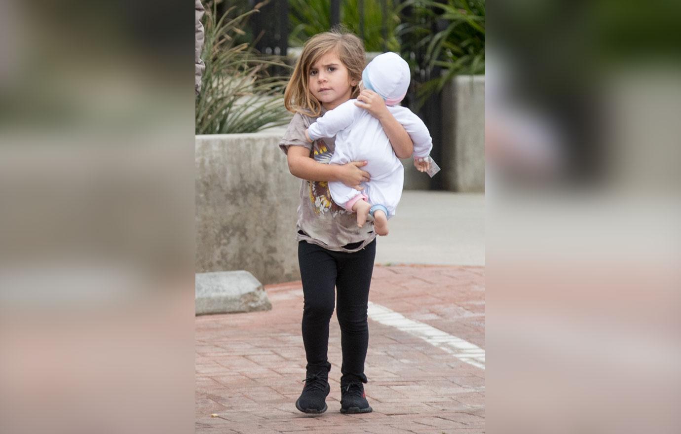 Kourtney Kardashian Scott Disick Kids Mason Penelope Malibu