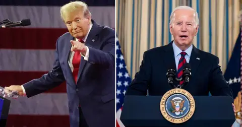 donald trump mocks joe biden stutter disillusioned democrats rally