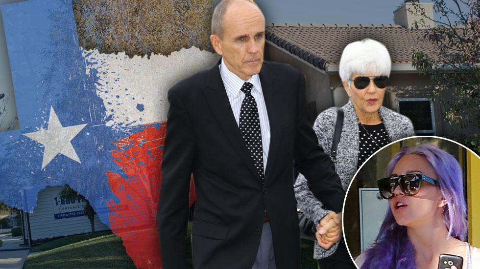 //amanda bynes parents move to texas