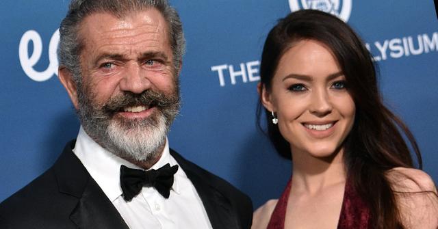 Mel Gibson And Young Baby Mama Rosalind Ross Attend Charity Gala